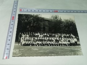 南京中学--合影老照片---大尺寸！《南京市第三十五中学---81届--初中毕业班---师生合影留念》！1981年