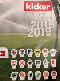 德国踢球者德甲德乙德丙联赛球队队徽2018/2019赛季