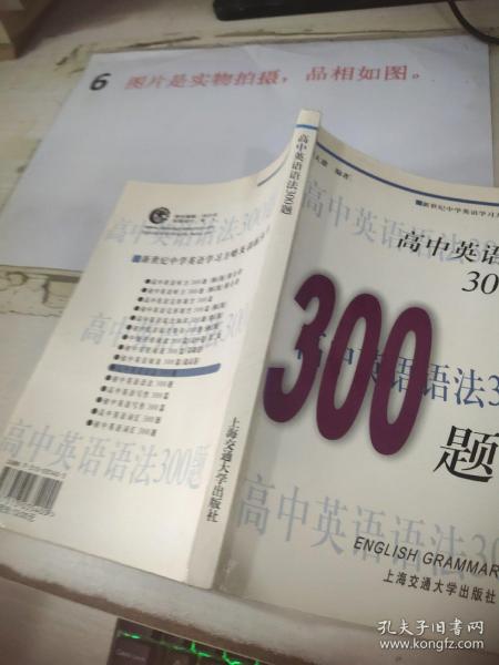 新世纪中学英语学习方略及训练丛书：高中英语语法300题（第2版）