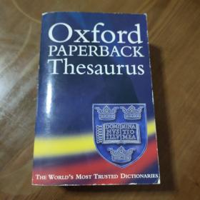 ◇英文原版书 Oxford Paperback Thesaurus 968页 Kirkpatrick