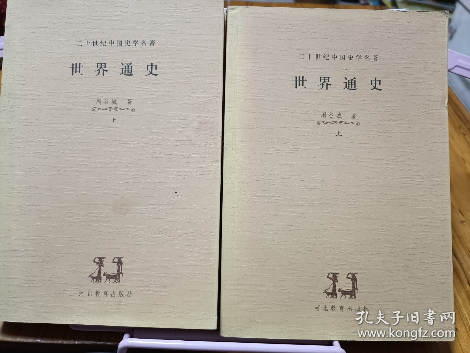 二十世纪中国史学名著 世界通史（上下）