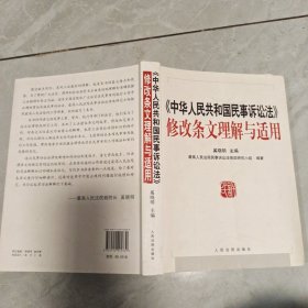 《中华人民共和国民事诉讼法》修改条文理解与适用