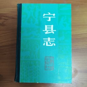 宁县志 精装正版书籍，保存完好实拍图片，一版一印，品相美好