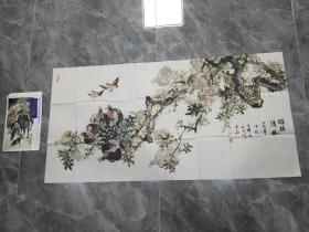 陜西著名書畫家刁玉祥畫鳥畫