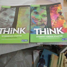 THiNK WORKBOOK STARTER with Online Practice A1+STUDENT'S BOOK STARTER A1（学生用书+练习册）2本合售内页干净