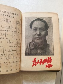 1957年日记本一册 为写满
