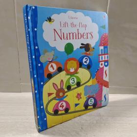 Usborne Lift-the-Flap Numbers 幼儿数字翻翻书 英语绘本纸板书 生活场景 数字启蒙 英文原版 精装