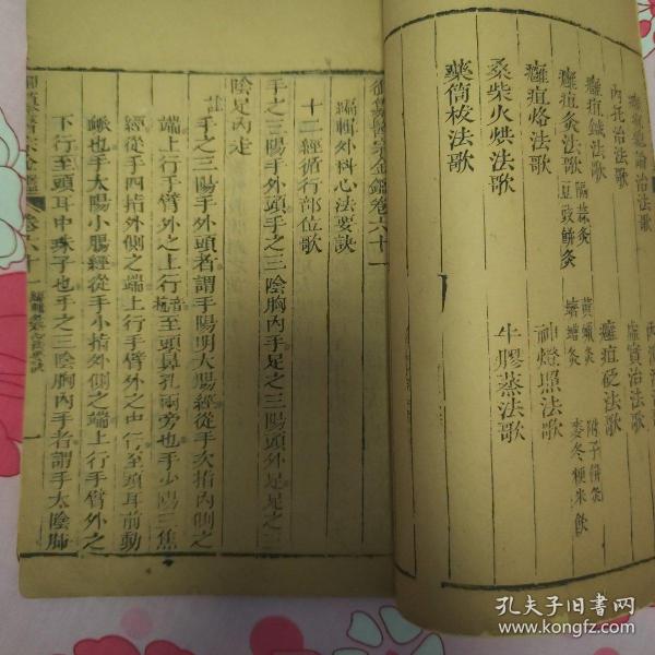 《医宗金鉴》 六十一卷 主讲中医经络的内容