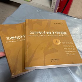 20世纪中国文学经验（上下册）全两册