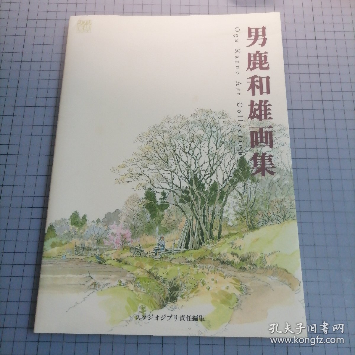日版 男鹿和雄画集 Oga Kazuo Art Collection 宫崎骏御用画师 男鹿和雄 龙猫/岁月的童话/平成狸合战/等背景画集