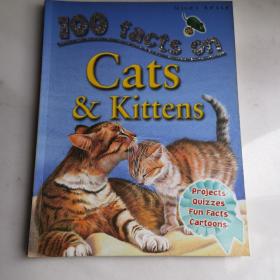 100 facts Cats & Kittens 100个事实系列 儿童科普知识大全百科英语