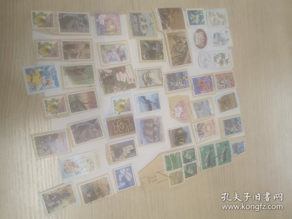 各种日本邮票3袋