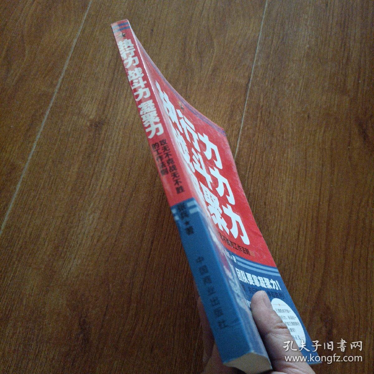 执行力、战斗力、凝聚力：攻无不克战无不胜的工作法则