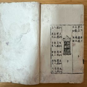 民國時(shí)期羅振玉輯印“嘉草軒叢書”之《番漢合時(shí)掌中珠》一冊全。