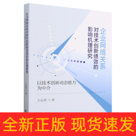 企业网络关系对技术创新绩效的影响机理研究