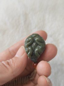和田玉龙龟吊坠油性足寓意好雕工精致材质细腻按图发货一物一图D022