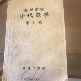 小代数学 查理斯密 著