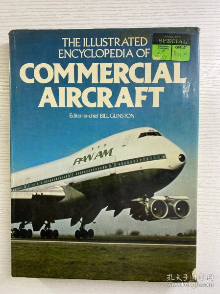 The IllustrAted Encyclopedia of Commercial Aircraft 商用飞机图解百科全书（1980年英文版）8开（精装如图、内页干净）