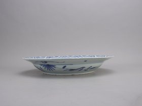 万历青花麒麟盘