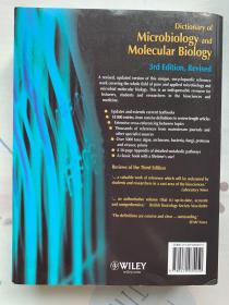 现货 Dictionary of Microbiology and Molecular Biology    英文原版  微生物学与分子生物学词典 辛格尔顿 赛恩斯伯里