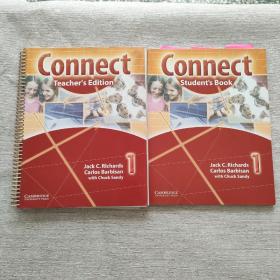 Connect Student Book 1、Connect  Teacher!s Edition1(两册合售)详情看图
