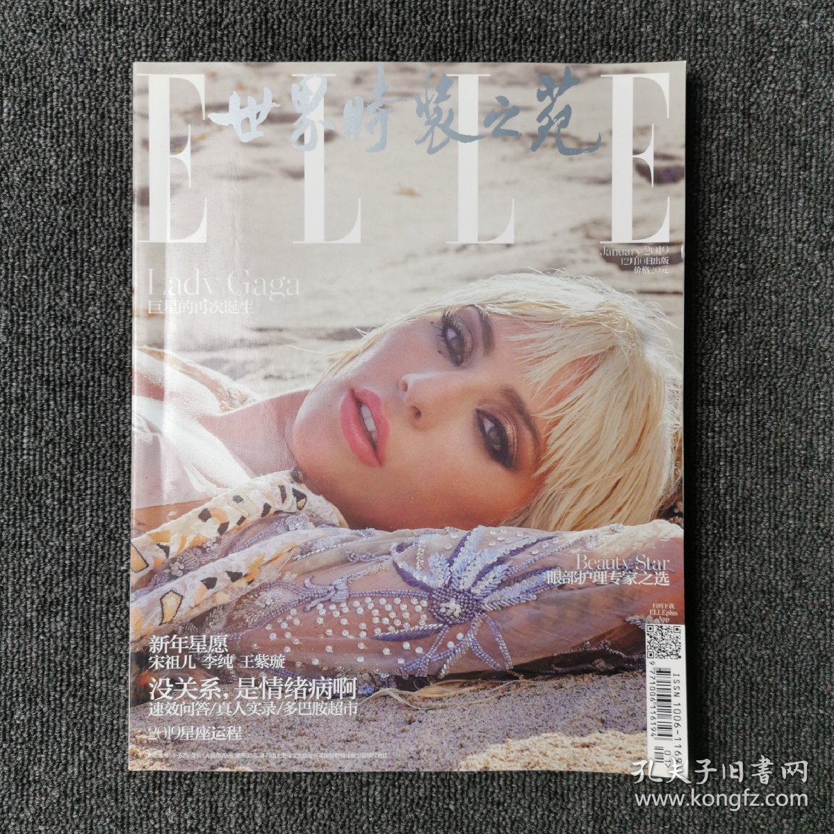 ELLE 世界时装之苑 2019年第1期 总第381期 （封面：Ladygaga）