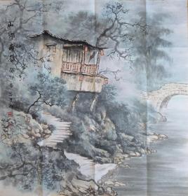 国礼艺术家，中国书画家协会会员，一级美术师，吕景辉作品