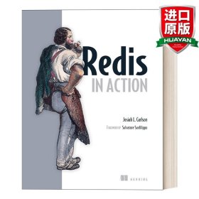 英文原版 Redis in Action  Redis实战 编程入门系列 英文版 进口英语原版书籍