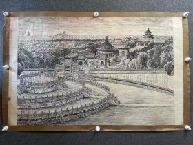 钢笔速写作品