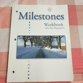 Milestones workbook with test preparation(带测试准备的里程碑工作簿)【内页干净】2