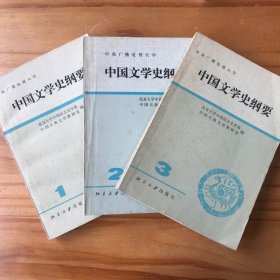 中国文学史纲要（共三册）