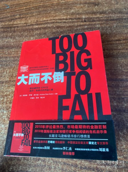 大而不倒：2010年全球政要和首席执行官争相阅读的金融危机启示录