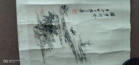 山水镜心（四幅）