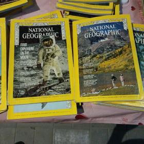 美国国家地理杂志1969年第1、2、2、3、4、5、6、(7本合售)