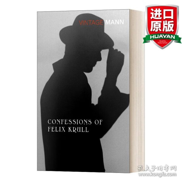 英文原版 Confessions Of Felix Krull 大骗子克鲁尔的自白 托马斯·曼 英文版 进口英语原版书籍