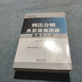 刑事法律适用与指导丛书：刑法分则典型疑难问题适用与指导