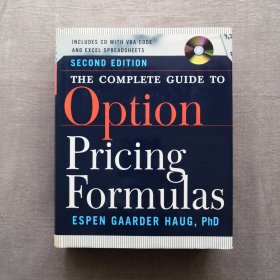 The Complete Guide to Option Pricing Formulas 2nd Edition 期权定价公式完全指南 第二版 埃斯彭·戈德尔·豪格 英文原版