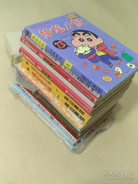 蜡笔小新，包青天等64开小漫画书14本合售