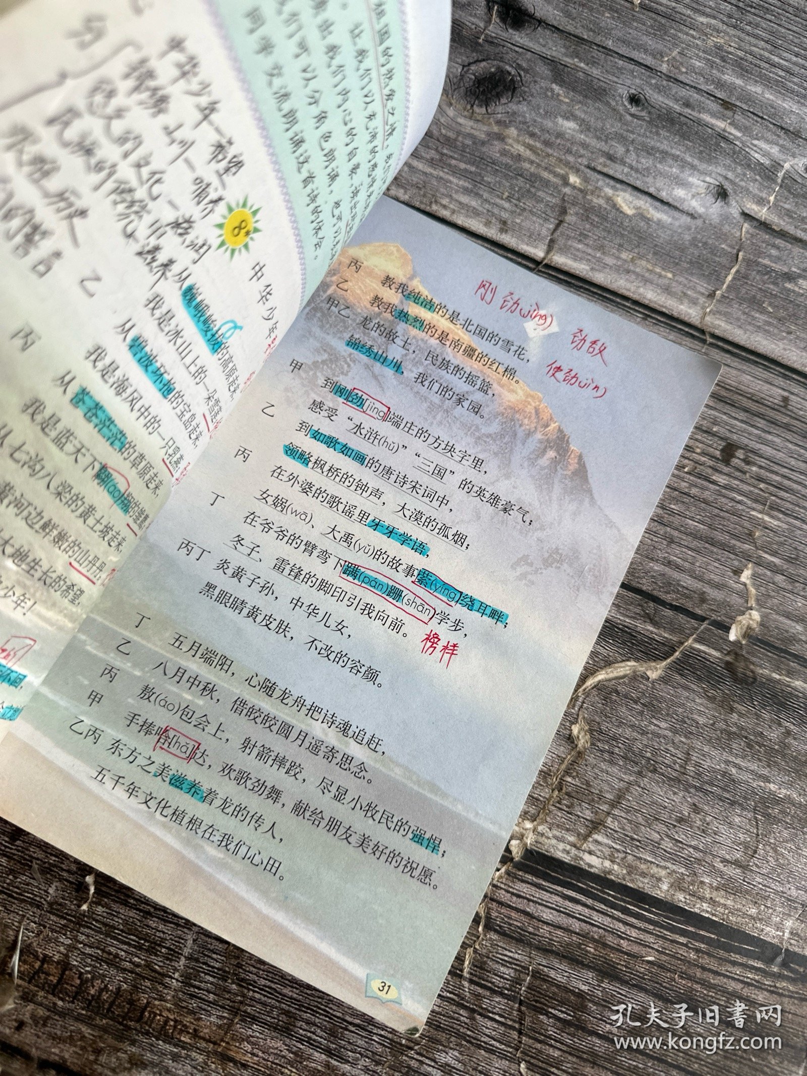 义务教育课程标准实验教科书：语文 六年级上册