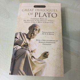 Great Dialogues of Plato（英语原版，《柏拉图对话集七部合集》，完整收录《理想国》《苏格拉底的申辩》《克里同》《斐多》《伊翁》《美诺》等，厚642页，2015年出版，压膜本，内页完好，无笔记勾画）