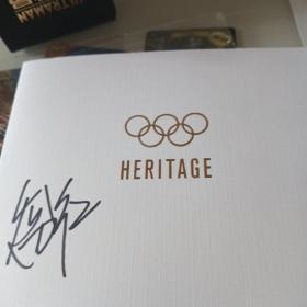 历届夏季奥运会会徽和吉祥物纪念文化手册 签名本