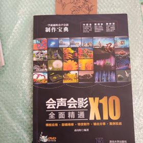 会声会影X10全面精通：模板应用＋剪辑精修＋特效制作＋输出分享＋案例实战（配光盘）