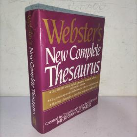 Webster's New Complete Thesaurus (韦伯斯特新的完整词库)英文原版 实物图