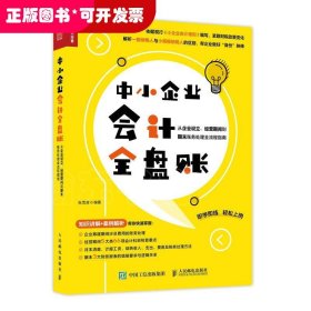 中小企业会计全盘账 从企业设立、经营期间到期末账务处理全流程指南