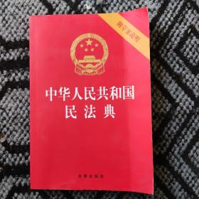中华人民共和国民法典（32开压纹烫金附草案说明）2020年6月