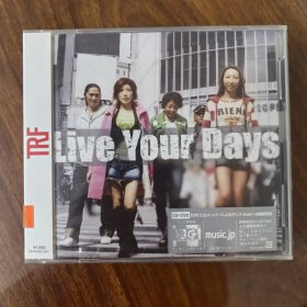 TRF Live Your Days(CD+DVD)全新未拆封