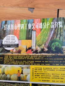 佳木斯市塑料工业公司产品广告 八开