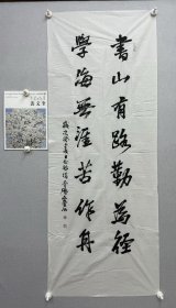 【保真】裴文奎，国家一级美术师，1949年生，山西侯马人， 太原画院副院长，中国美术家协会会员，山西省美术研究会副会长，山西省美术家协会常务理事，山西省花鸟画学会副会长兼秘书长，太原市美术家协会主席，太原市文联副主席，太原市政协委员。尺寸138/53