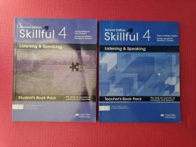 Skillful Second Edition Level 4 Listening & Speaking Student's Book  C1 2本合售 9781380010834