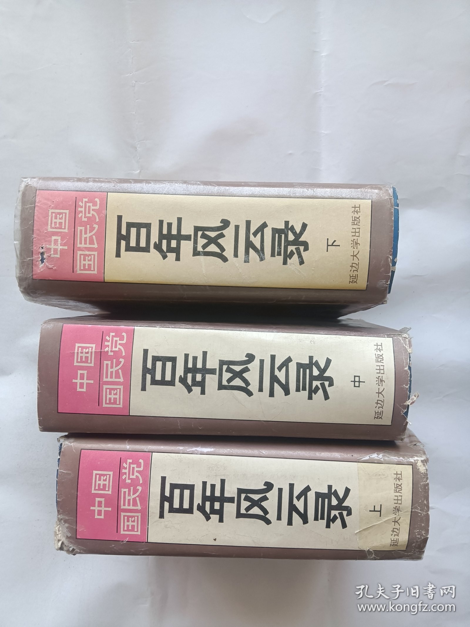中国国民党百年风云录 上中下